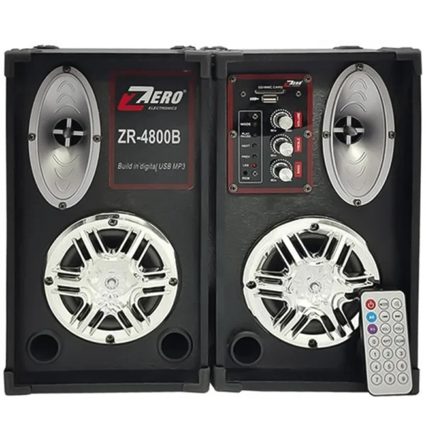 SUB Zero ZR-8600 Subwoofer 3.1 المتحده جروب صب زيرو Zero ZR-4800B Speaker 2.0 with Bluetooth memory card USB remote