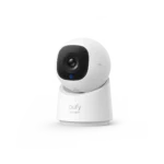 eufy Security Indoor Cam C210 B2C key visual angle showing camera body and lens close-up
