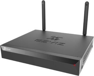 EZVIZ CS-X5S-4W wireless NVR front view with HDMI and VGA outputs