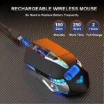 AULA SC200 Rechargeable Bluetooth Mouse, LED Wireless Gaming Mouse with Side Buttons AULA SC200 Rechargeable Bluetooth Mouse XO G9 Wireless Professional Gaming Mouse 7 LED Color 4800 DPI 7 Buttons With Rechargeable Battery ماوس لاسلكي قابل لاعادة الشحن للكمبيوتر الشخصي واللابتوب وشاشات التلفاز، الماوس اللاسلكي للالعاب XO - G9 Mouse Jedel CP77 RGB Dell Precision 7520 HP EliteDesk 705 G2 A4 PRO-8350B RAM 4GB HDD 500GB AMD Radeon R5 DH-XVR1B04-I DH-XVR1B08-I DAHUA-HD DAHUA-IP DAHUA-DVR داهوا المتحده جروب المتحده اوريجنال elmotaheda-group elmotheda