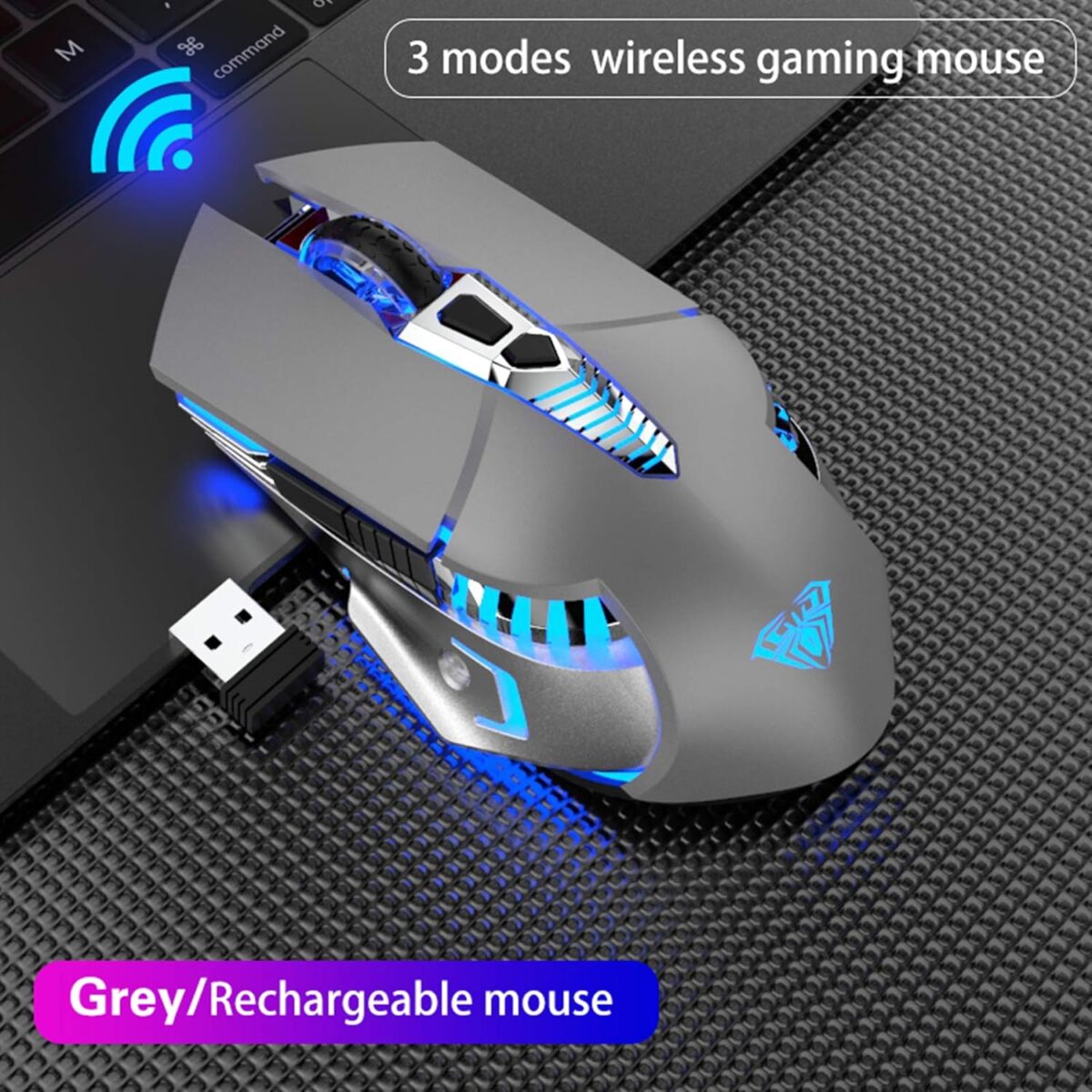 AULA SC200 Rechargeable Bluetooth Mouse, LED Wireless Gaming Mouse with Side Buttons AULA SC200 Rechargeable Bluetooth Mouse XO G9 Wireless Professional Gaming Mouse 7 LED Color 4800 DPI 7 Buttons With Rechargeable Battery ماوس لاسلكي قابل لاعادة الشحن للكمبيوتر الشخصي واللابتوب وشاشات التلفاز، الماوس اللاسلكي للالعاب XO - G9 Mouse Jedel CP77 RGB Dell Precision 7520 HP EliteDesk 705 G2 A4 PRO-8350B RAM 4GB HDD 500GB AMD Radeon R5 DH-XVR1B04-I DH-XVR1B08-I DAHUA-HD DAHUA-IP DAHUA-DVR داهوا المتحده جروب المتحده اوريجنال elmotaheda-group elmotheda