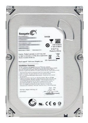 Seagate 500GB 3.5 inch Internal PC Hard Drive (استعمال الخارج)
