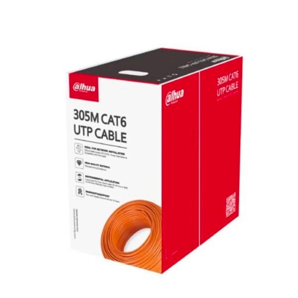 Dahua UTP CAT6 Cable Orange DH-PFM922I-6UN-C
