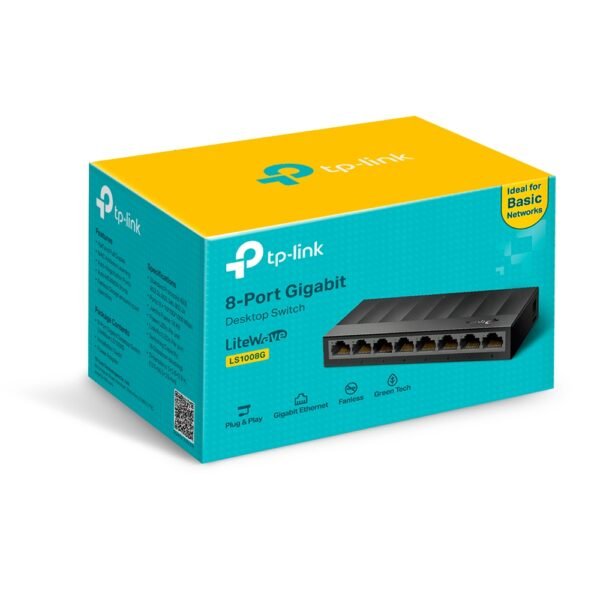 Switch LS1008G TPLink-8-Port 10/100/1000Mbps Desktop Switch